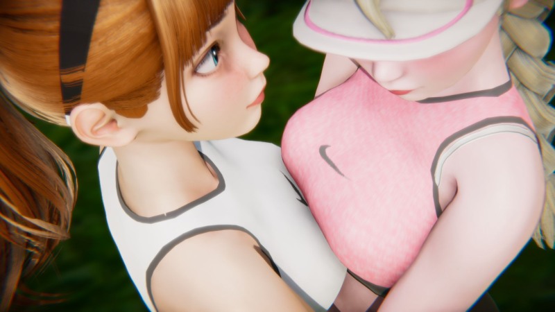 Elodie Frege in a swimsuit