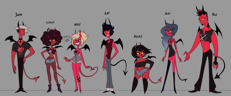 Purple Bitch Cosplayers