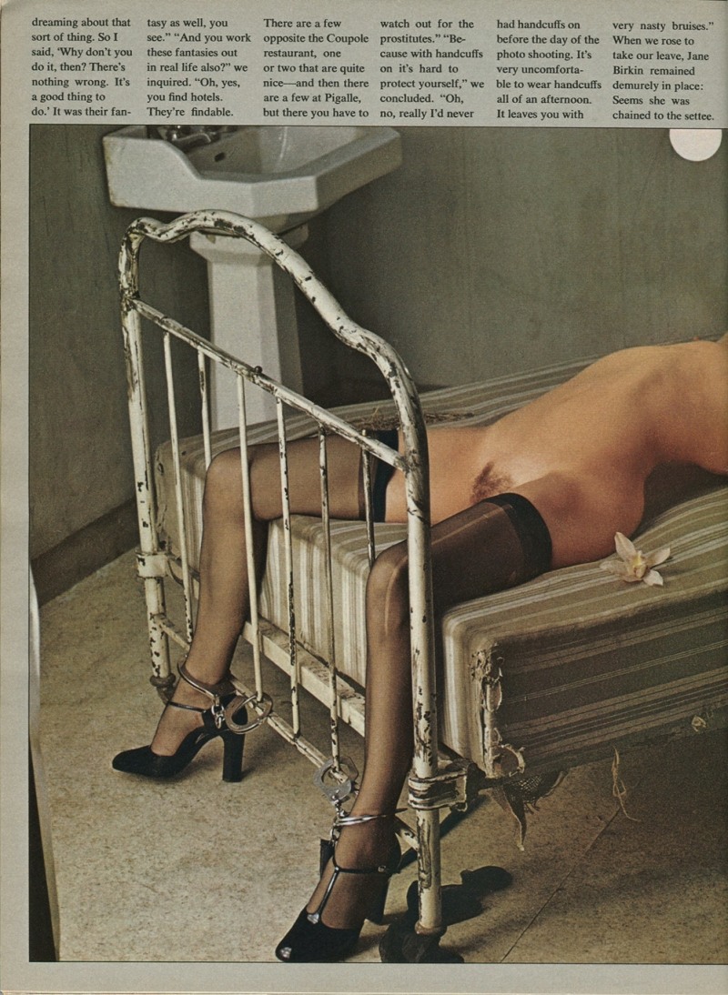 Jane Birkin and Bridget Bardo Naked