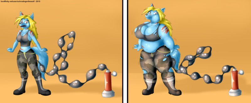 Furry Jaeh Inflation huge tits