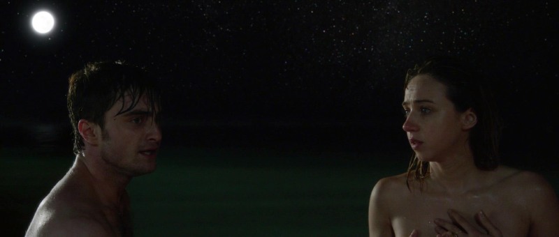 Lady peaks tattoo on the leg