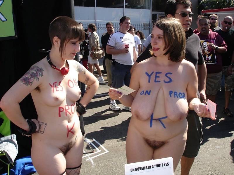 Festival Parade of Naked Women