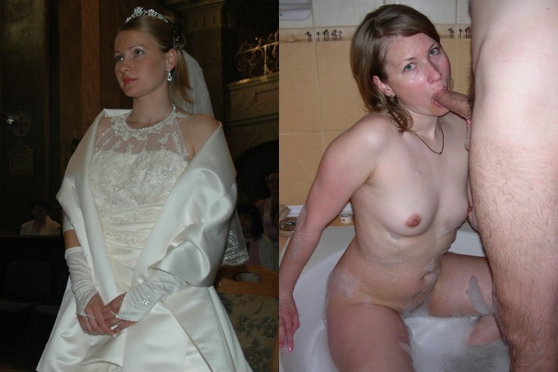 Bride fucking before the wedding