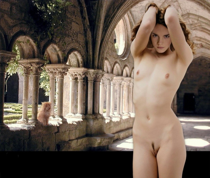 Naked Hermione Granger from Harry Potter
