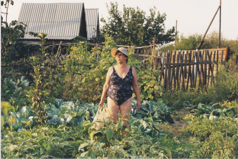 Beautiful girl in the garden
