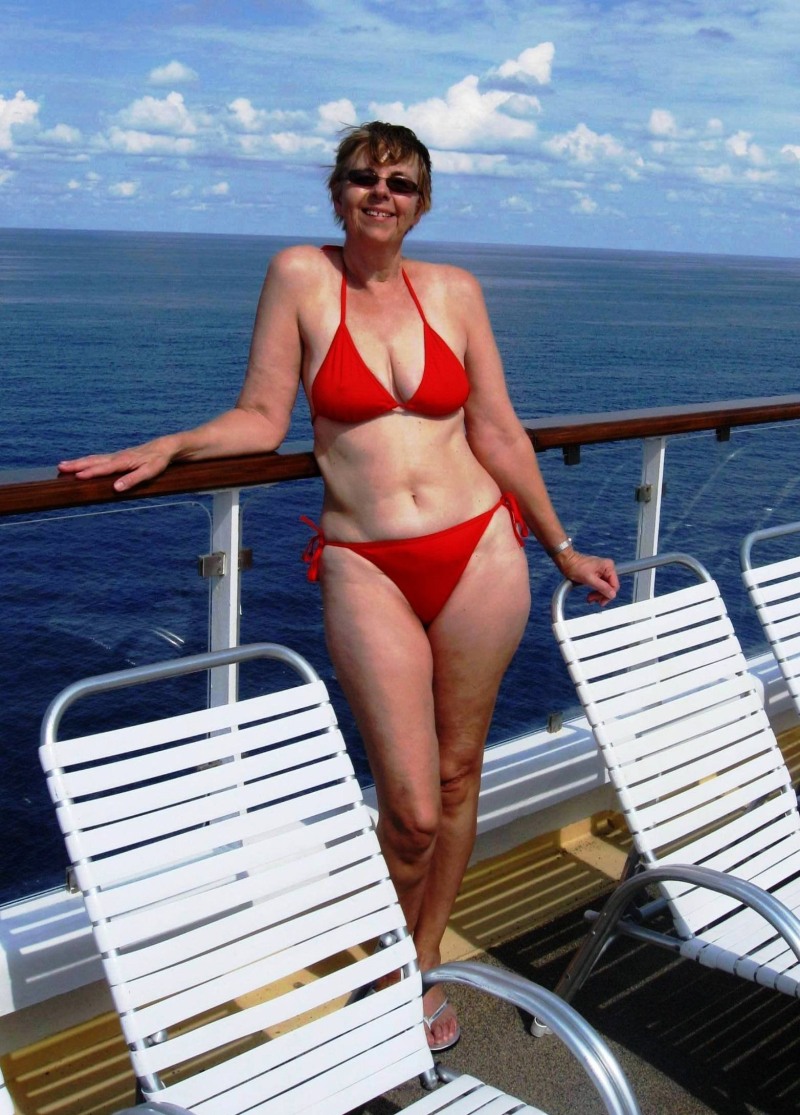 Older women in swimsuits
