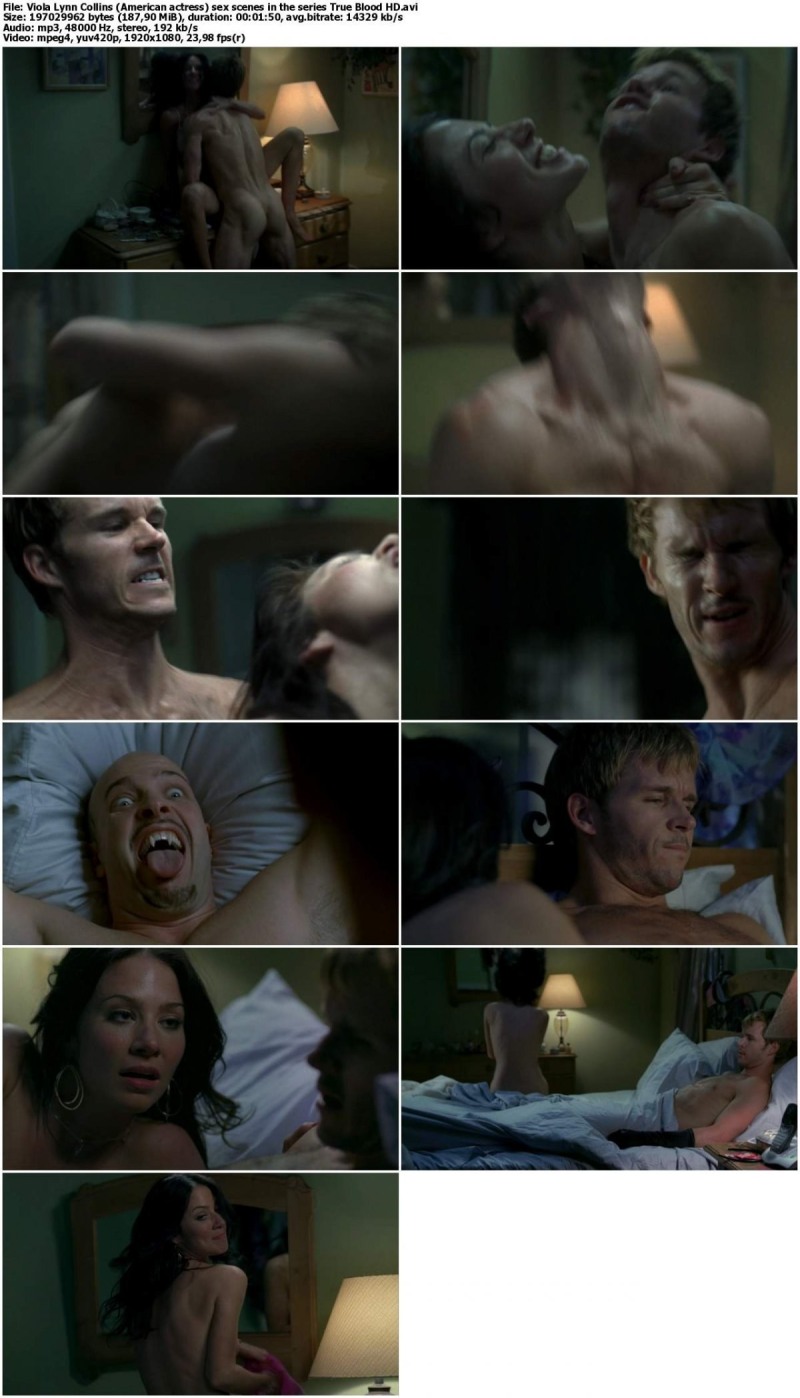 Lynn Collins Naked in films Real Blood