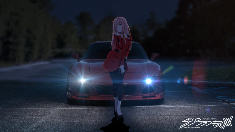 Anime of the car