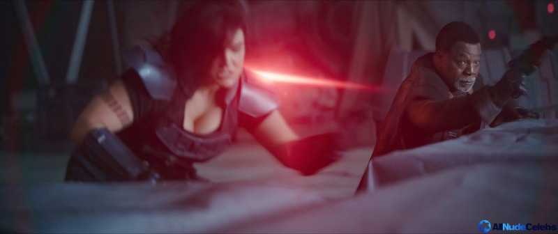 Gina Karano after the battle