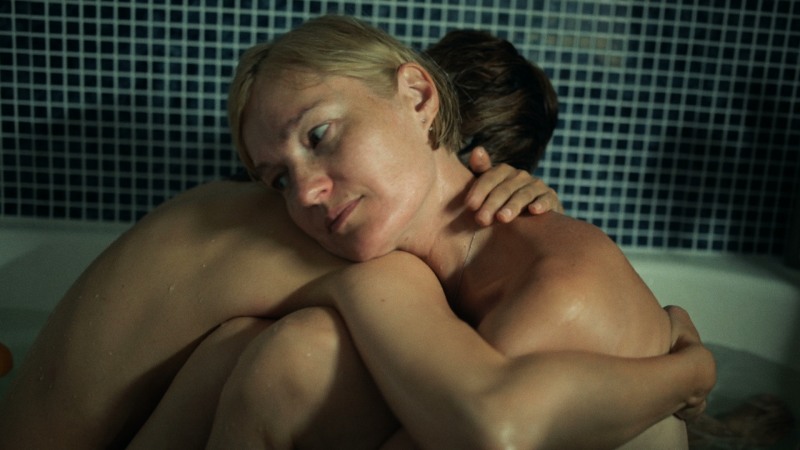 Pavel Priluchny and Daria Melnikova in the film