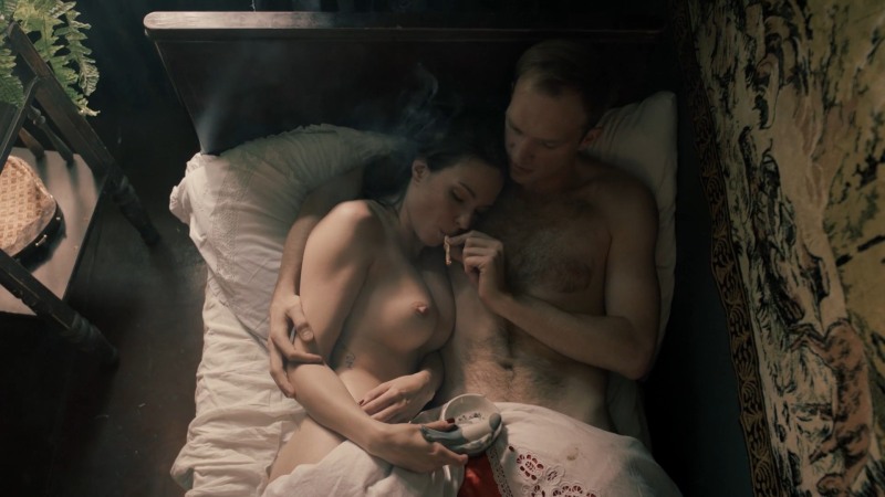 Ekaterina Vilkova and Zori here in the bath