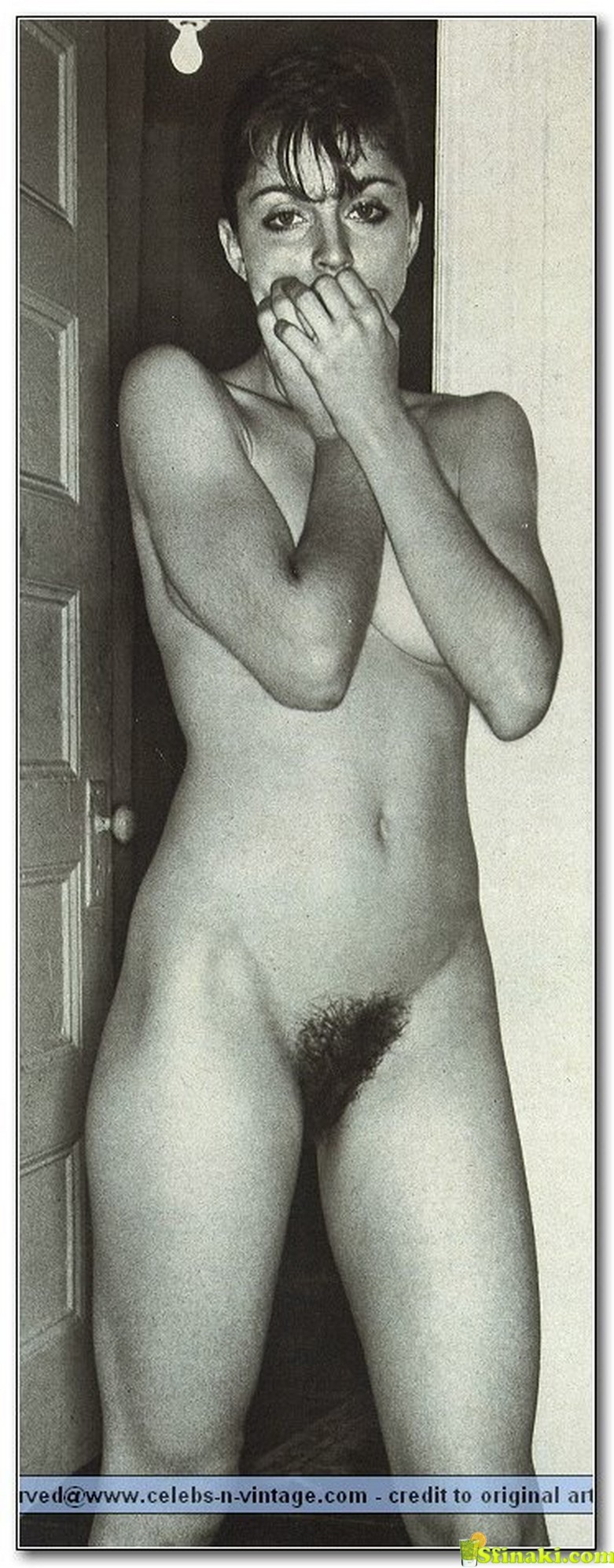 Madonna in a nude format