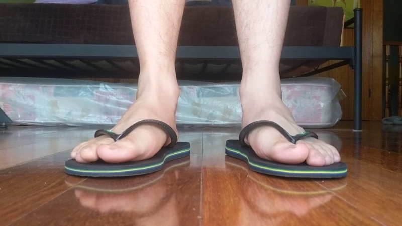 Women's legs in slaps