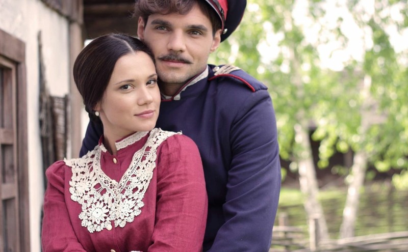 Galina Bezruk and Artem Alekseev