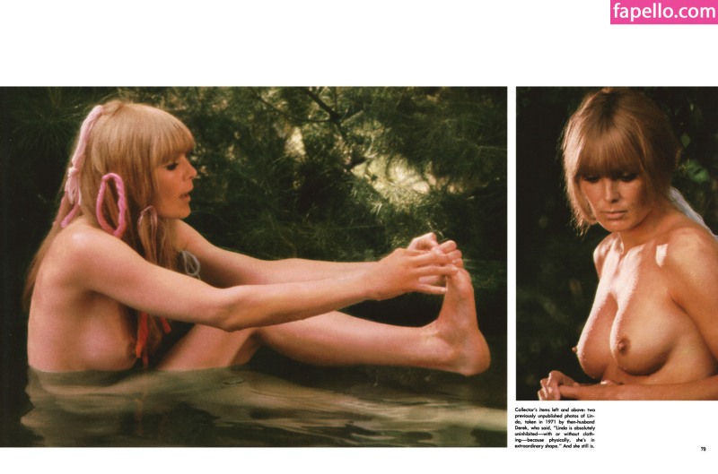 Linda Kozlowski in a swimsuit