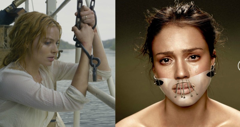 Teen Redhead Tieded in the Woods