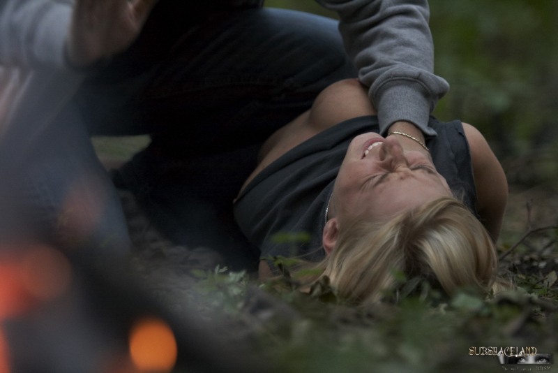 Linda Tied in the Woods