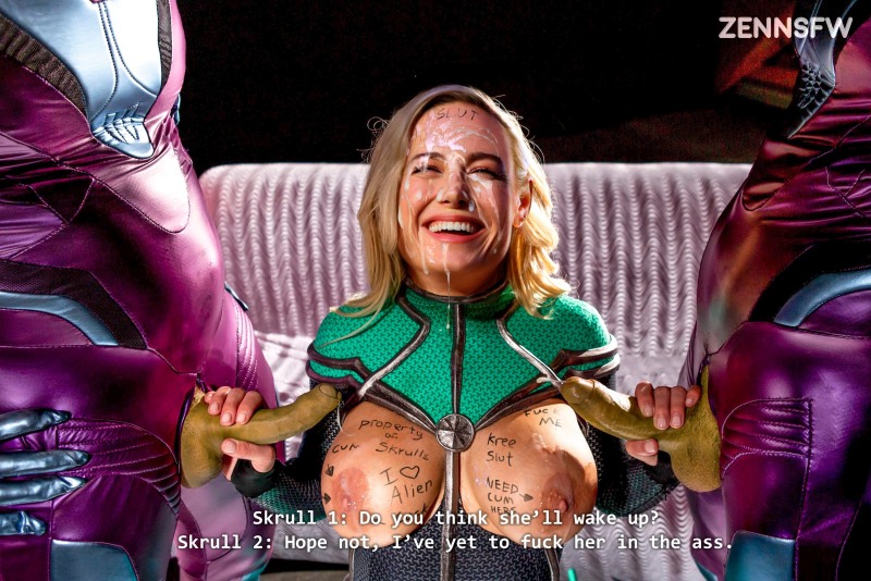 Captain Marvel Brig Larson XXX