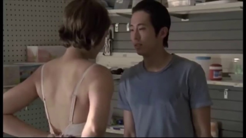 Glenn and Maggie bed stage