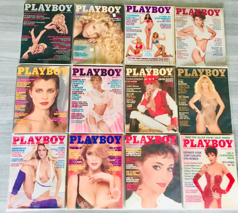 Erotic magazine playboy