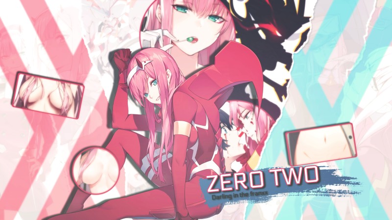 Zero two anime wallpaper