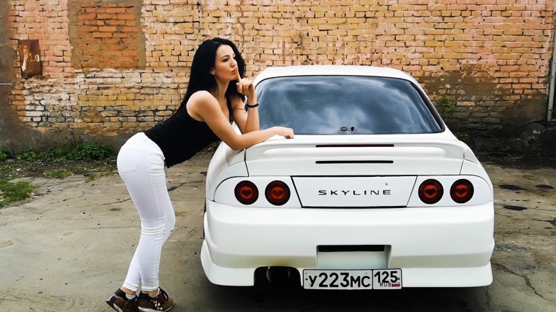 Anastasia Akatova and her boyfriend