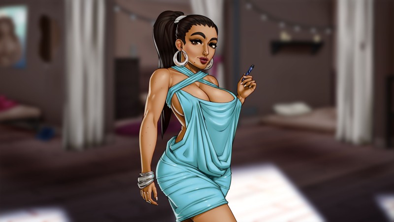 Drunk teacher dancing Elabuga