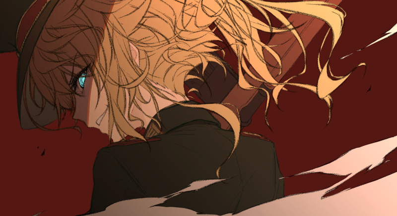 The girl is lying on the street