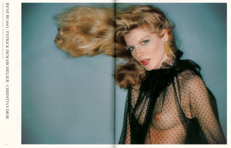 Rene Russo in his youth naked