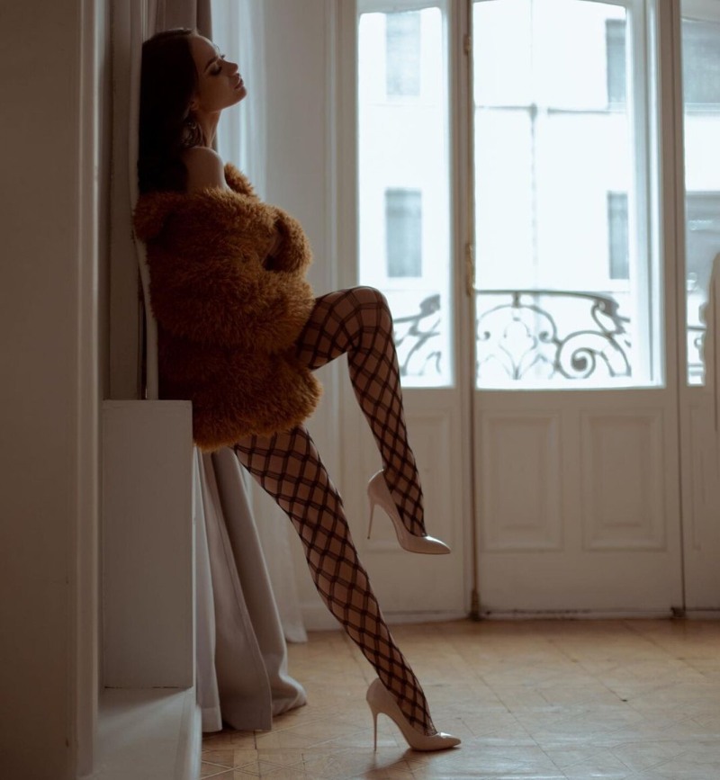 Yana Koshkina in the film partner