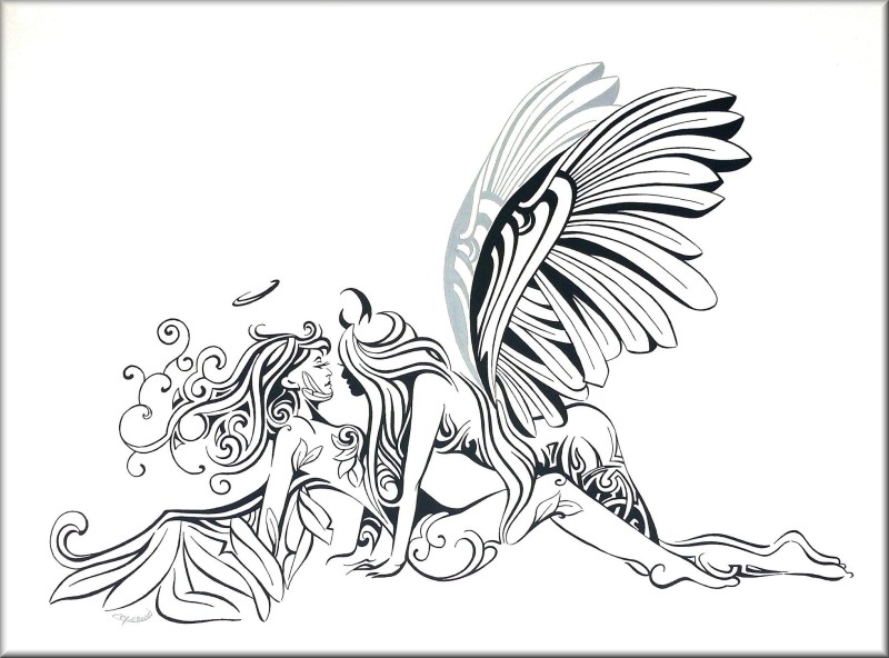 Vector drawings sketches