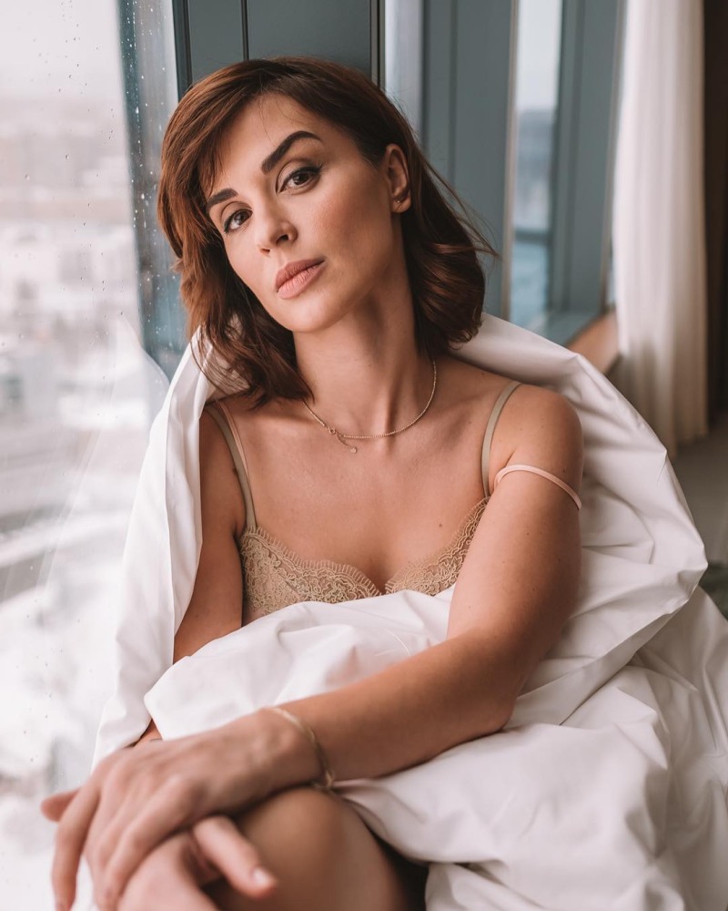 Naked announcer Muromtseva