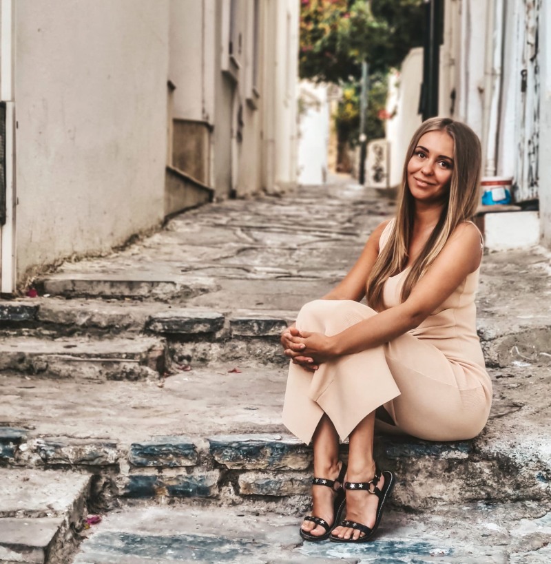 Eugenia Cooney in a swimsuit