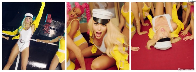 Olya Polyakova and Lady Gaga