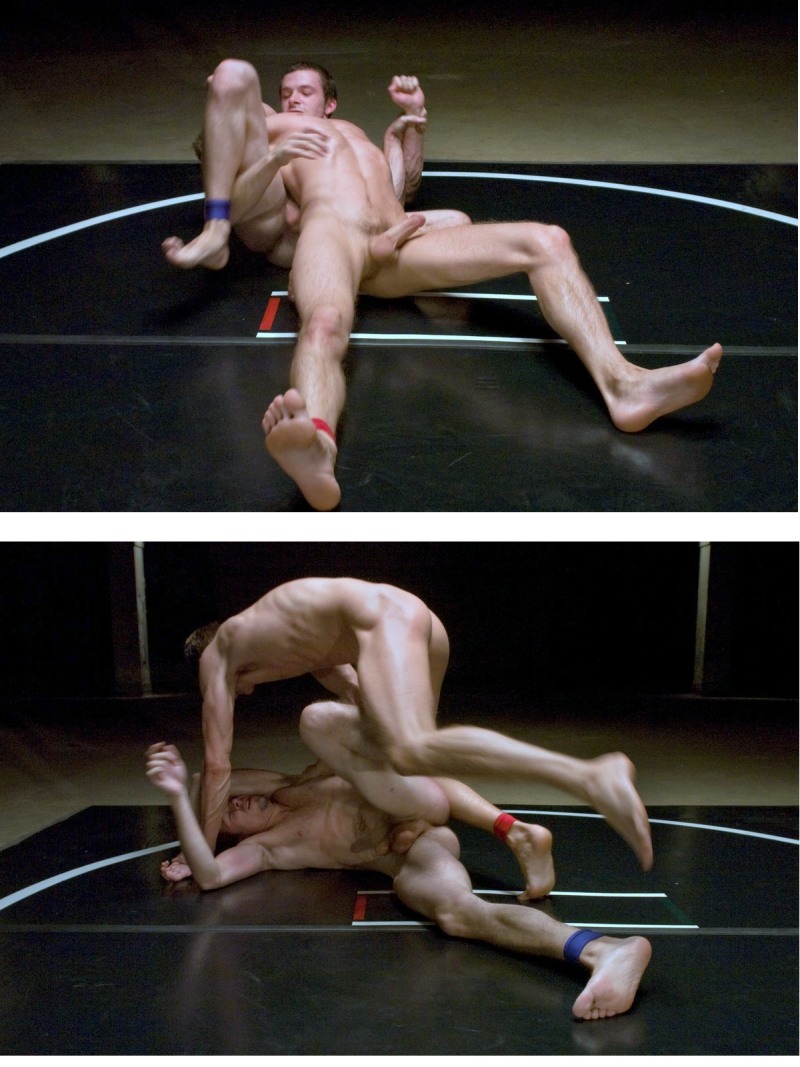 Teenage male naked struggle