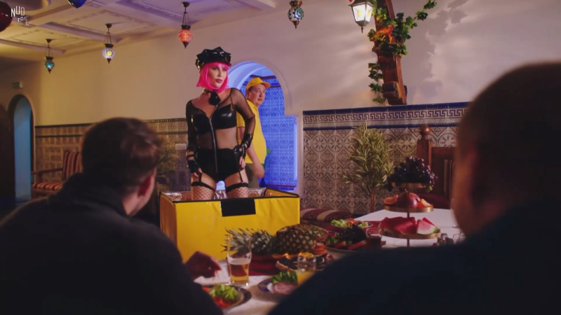 The series "Stripts" Julia Mikhalkova