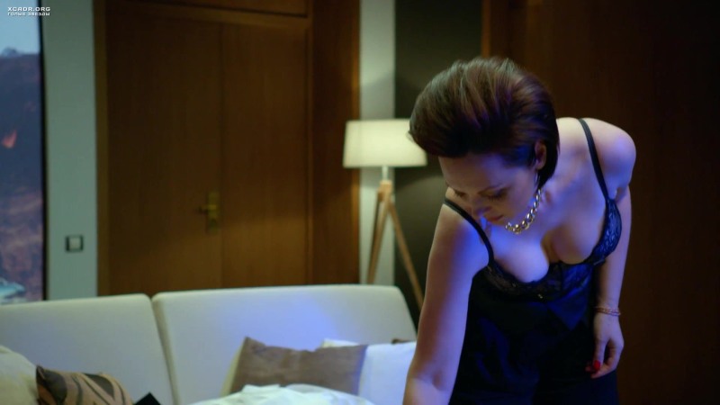 Olga Kuzmina in underwear at Grand Leon Hotel