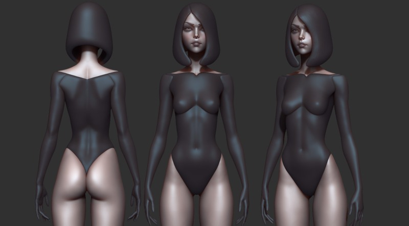 Modeling the female body
