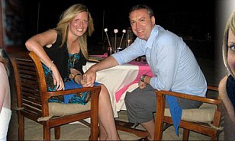 Woman before and after undressing