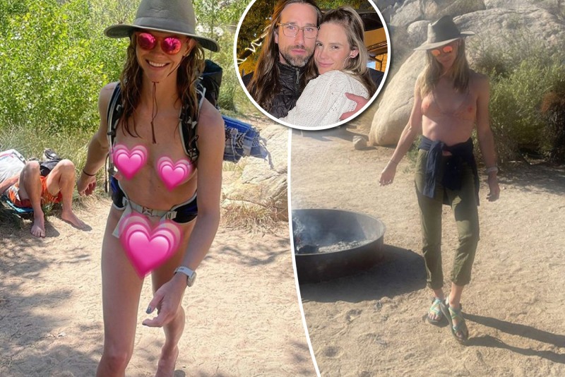 Exhibitionists Naked in Barcelona