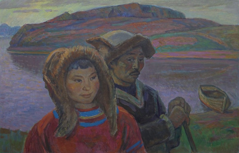 Chukchi yakuta children vector