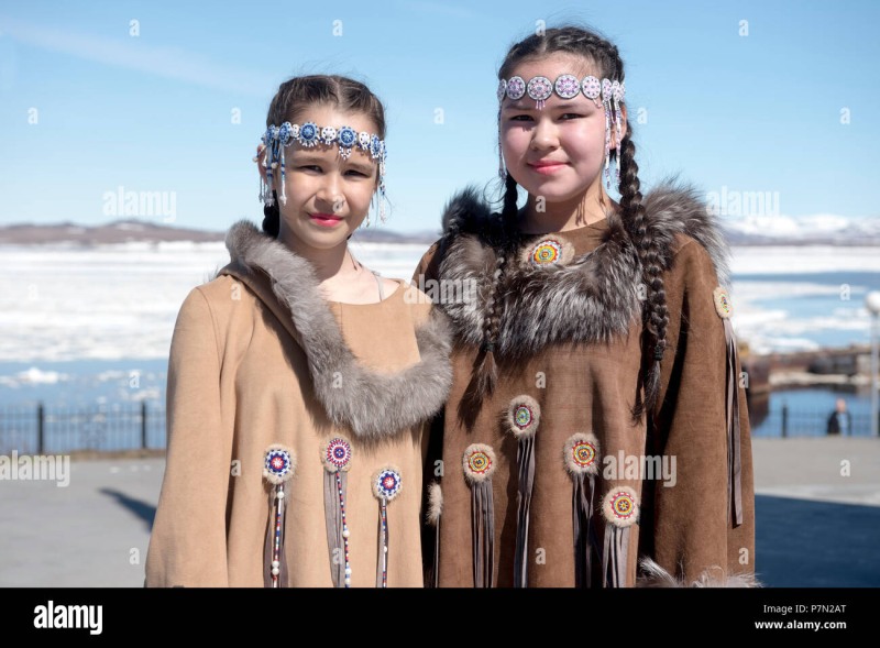 Khanty mansi people drawing