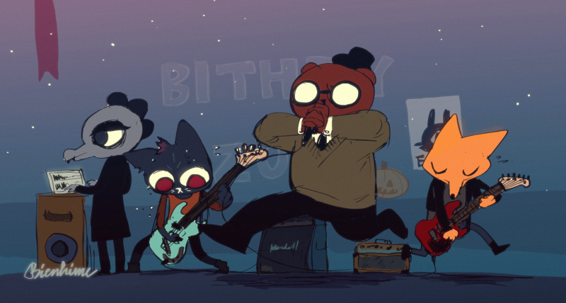Night in the Woods May and bi