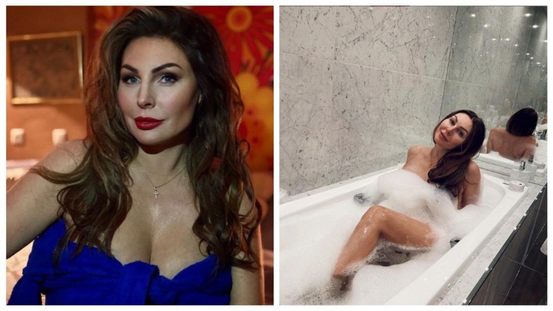 Natalia Bochkareva in a swimsuit