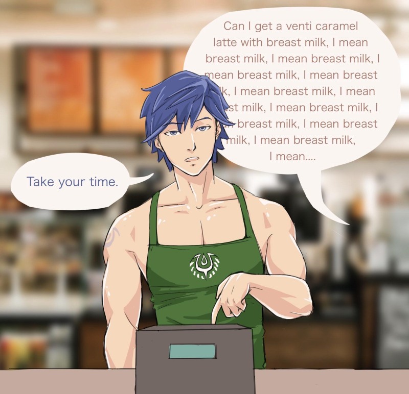 Iced Latte with Breast Milk