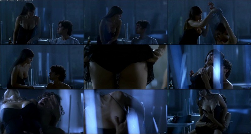 Monica Bellucci Naked in films