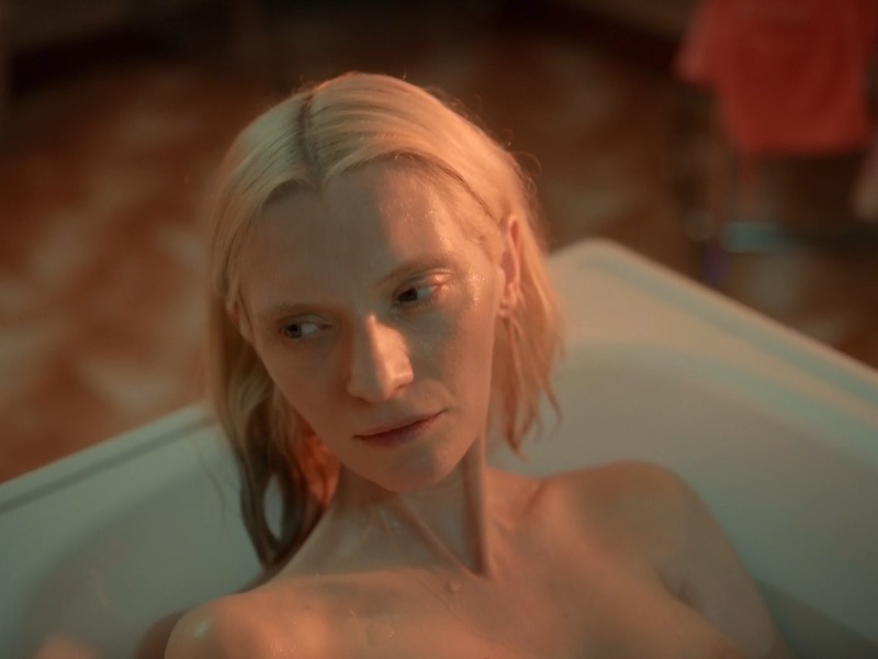 Agatha Buzeke naked in the film