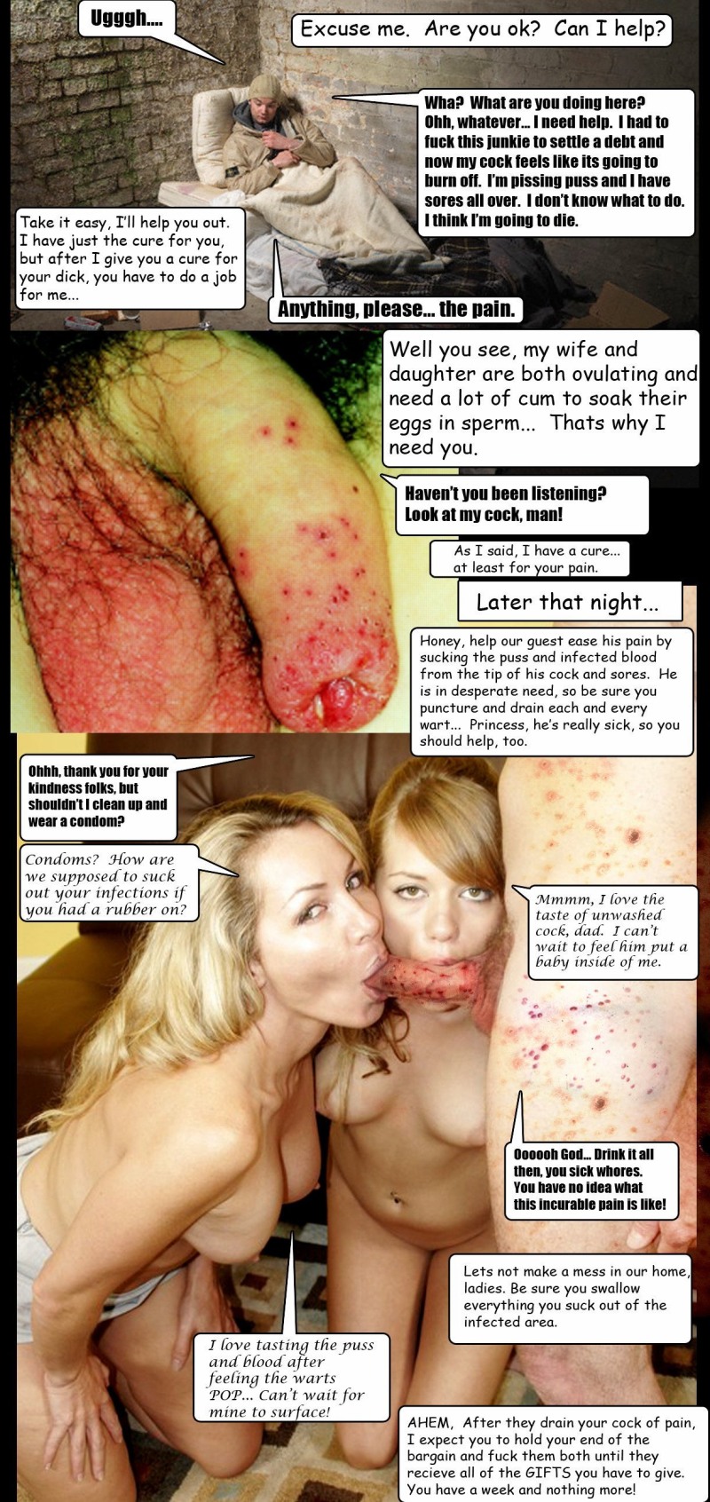 Naked bum in the car