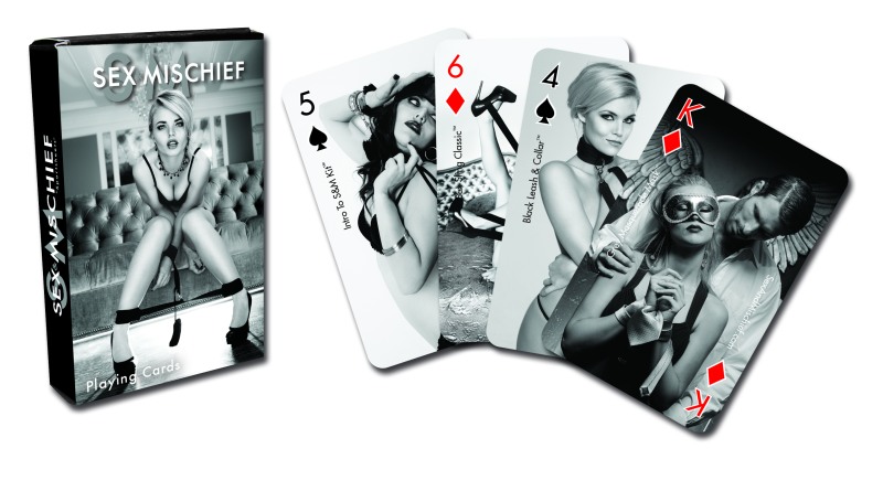 Erotic playing cards