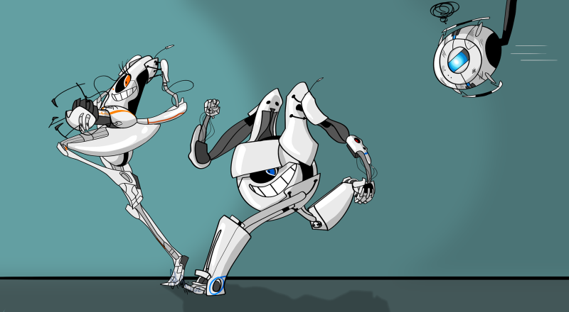 Portal 2 Whitley Boss